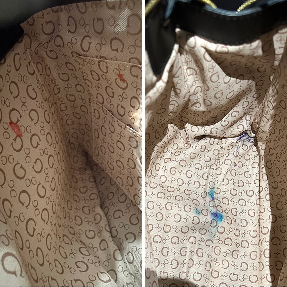 Guess Monogram Print Tote Bag - Picture 6 of 7